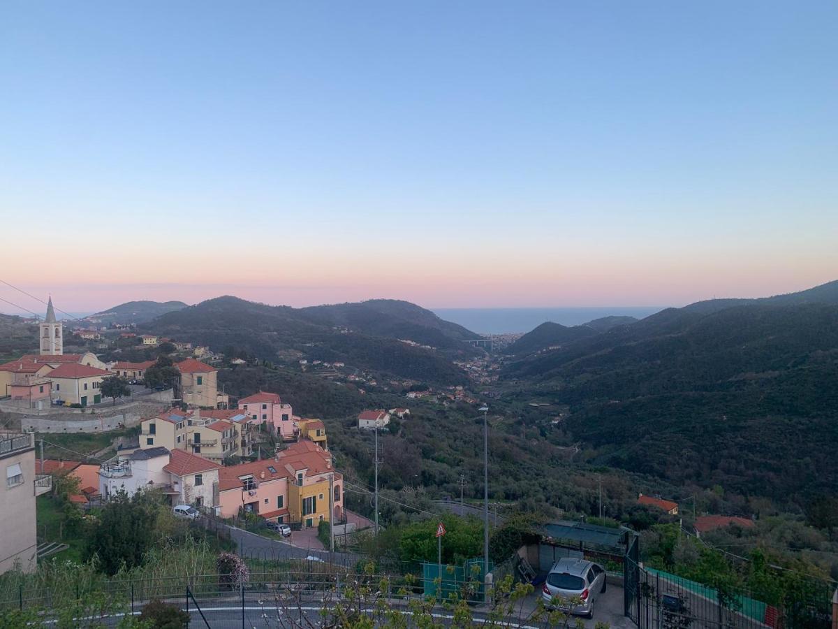 Casa Indipendente Su Due Livelli In Liguria-Vista Mare 6-7 Posti Apartment Magliolo Exterior photo